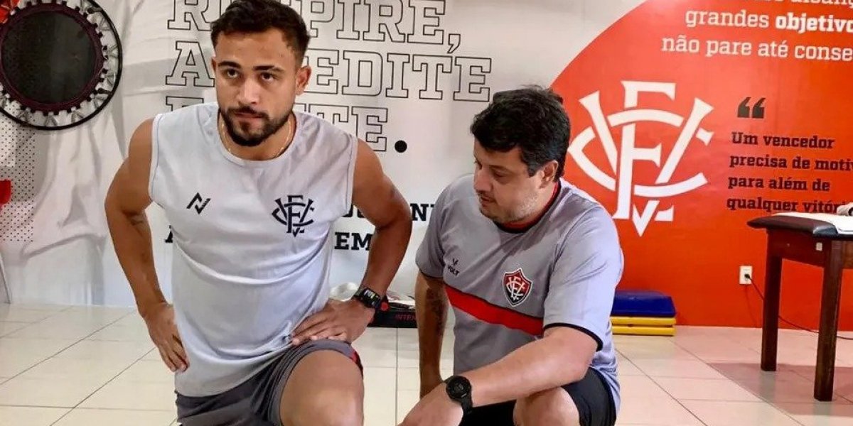 Lateral-esquerdo do Vitória, Lazaroni realiza cirurgia após se queixar de dores