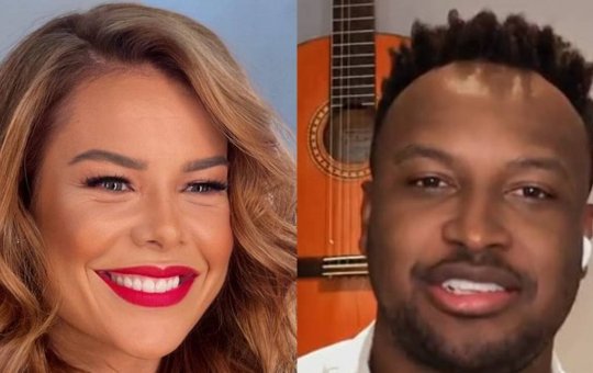 Fernanda Souza e Thiaguinho trocam elogios nas redes sociais