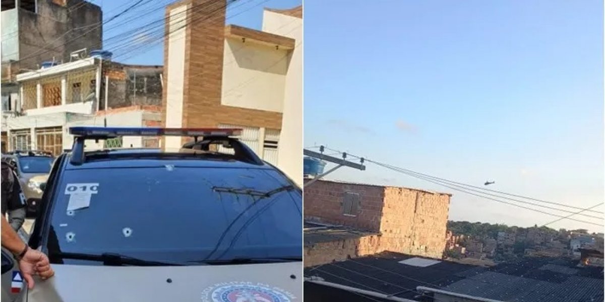 Policial Militar é baleado durante troca de tiros no Subúrbio de Salvador