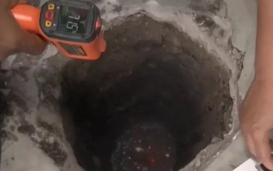 Buraco do inferno: cratera em imóvel na Bahia gera risco de explosão