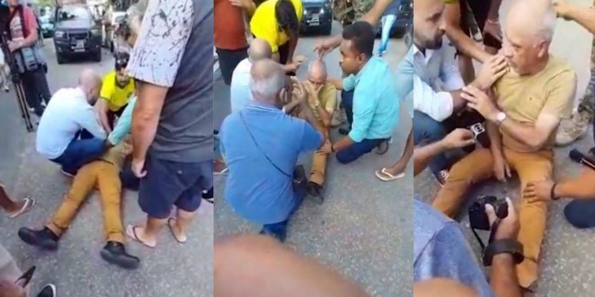 Cinegrafista de afiliada da Globo é agredido por apoiadores de Roberto Jefferson