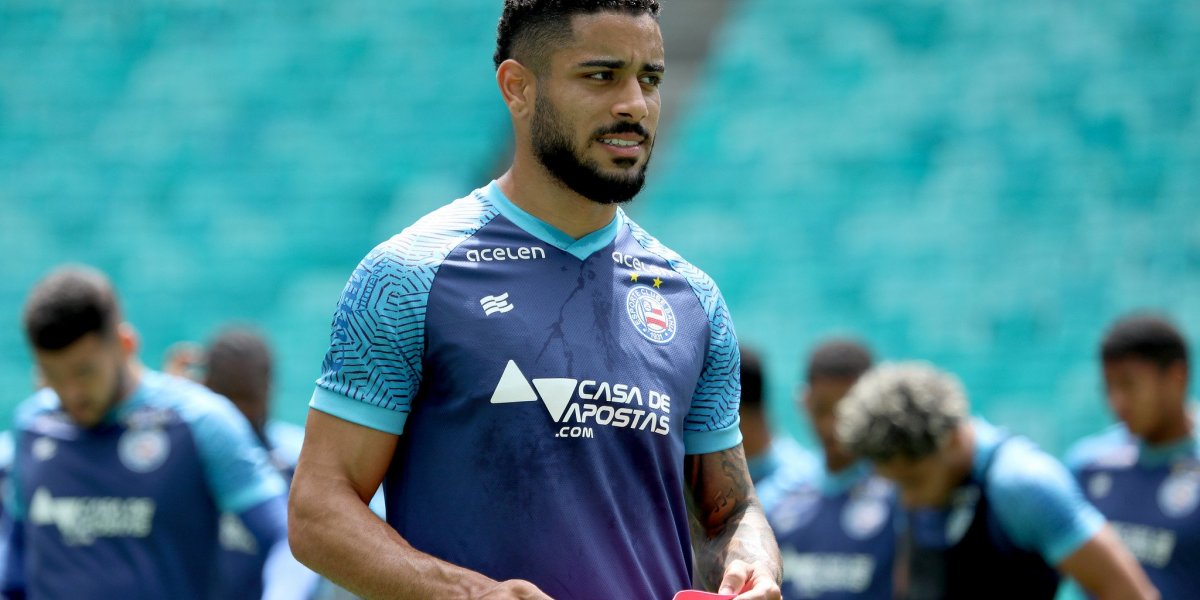 Bahia: retorno de Matheus Bahia não é garantido para o jogo contra o Guarani