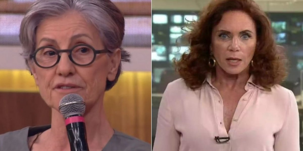 Cássia Kis ofende jornalistas da Globo e discute com a âncora Leilane Neubarth