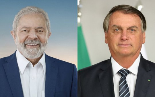 Lula tem 54% dos votos válidos no segundo turno e Bolsonaro 46%, diz Ipec