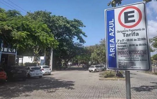 Sistema Zona Azul de estacionamento começa a funcionar em Praia do Forte