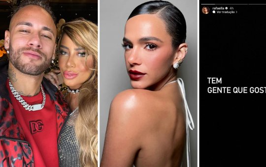 Rafaella sai em defesa de Neymar após alfinetada de Bruna Marquezine