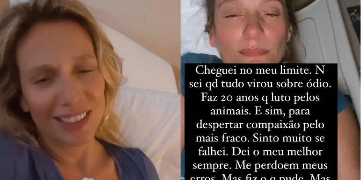 Internada, Luisa Mell anuncia afastamento web: "Meu corpo não aguenta mais'