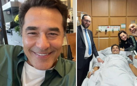 Luciano Szafir recebe alta após cirurgia delicada: “Indo para casa”