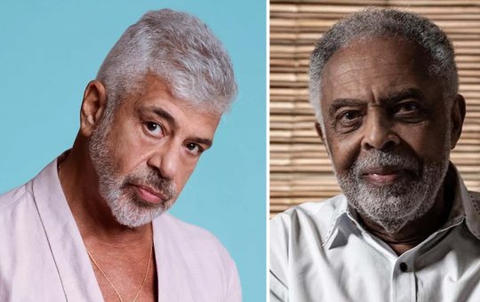Gilberto Gil e Lulu Santos dão selinho durante festival de música e agitam web