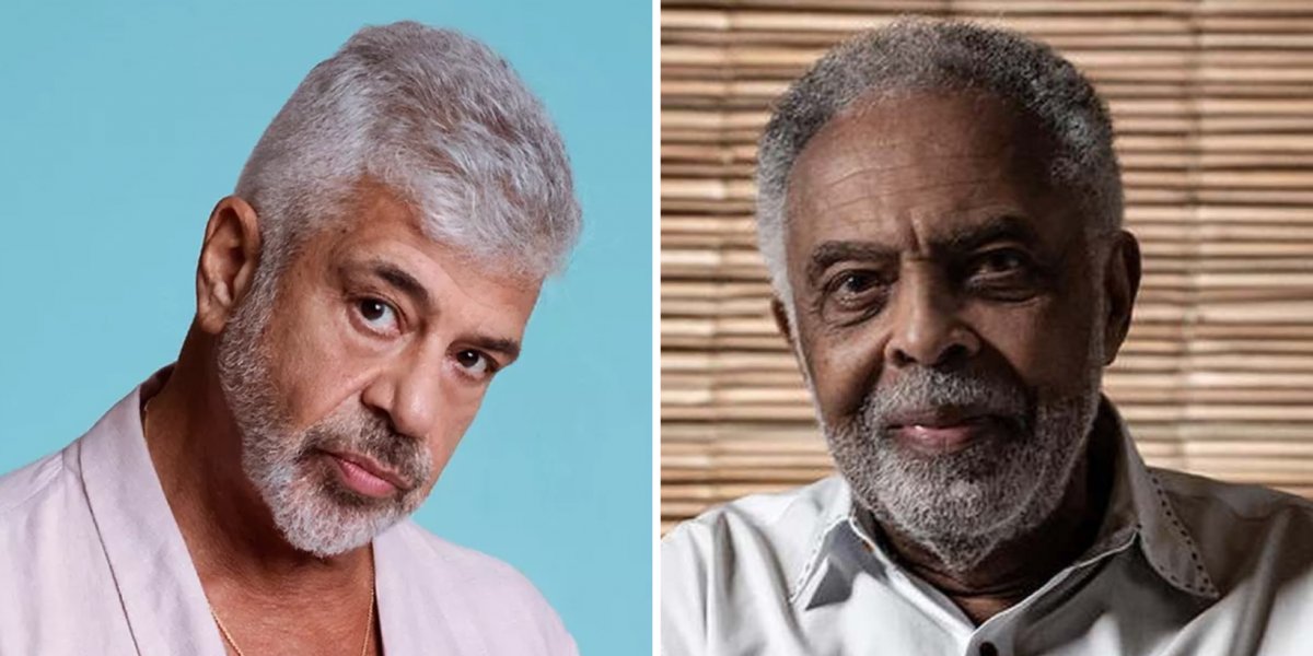 Gilberto Gil e Lulu Santos dão selinho durante festival de música e agitam web