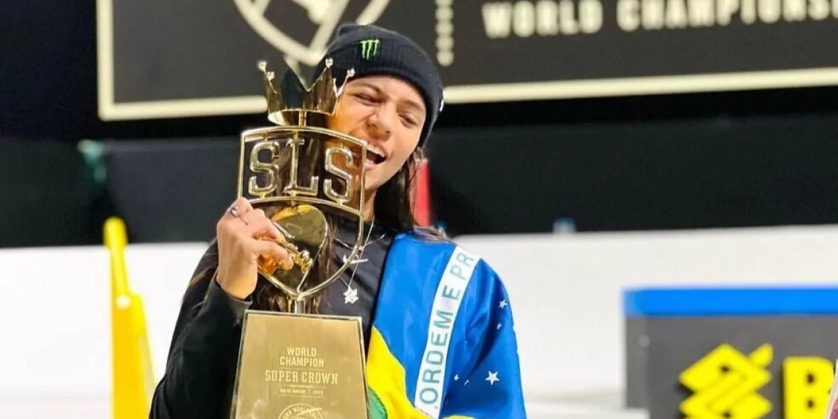 Voa, Fadinha! Rayssa Leal é campeã da Liga Mundial de Skate