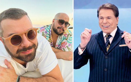 Tiago Abravanel recebe bilhete de Silvio Santos no dia do seu casamento