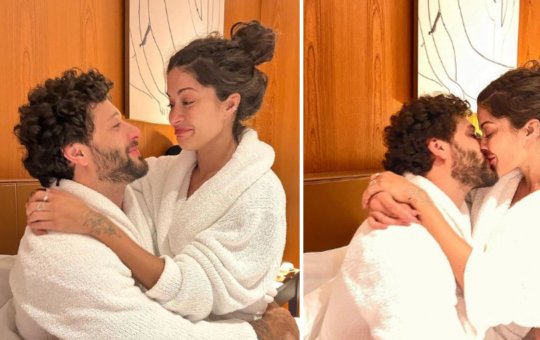 Aline Campos e Jesus Luz anunciam gravidez do primeiro filho