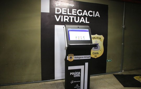 Delegacia Virtual inaugura terminal de autoatendimento na Estação da Lapa