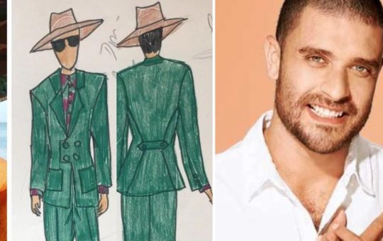 De cantor, ator e jogador, para modelo! Diogo Nogueira estreia nas passarelas