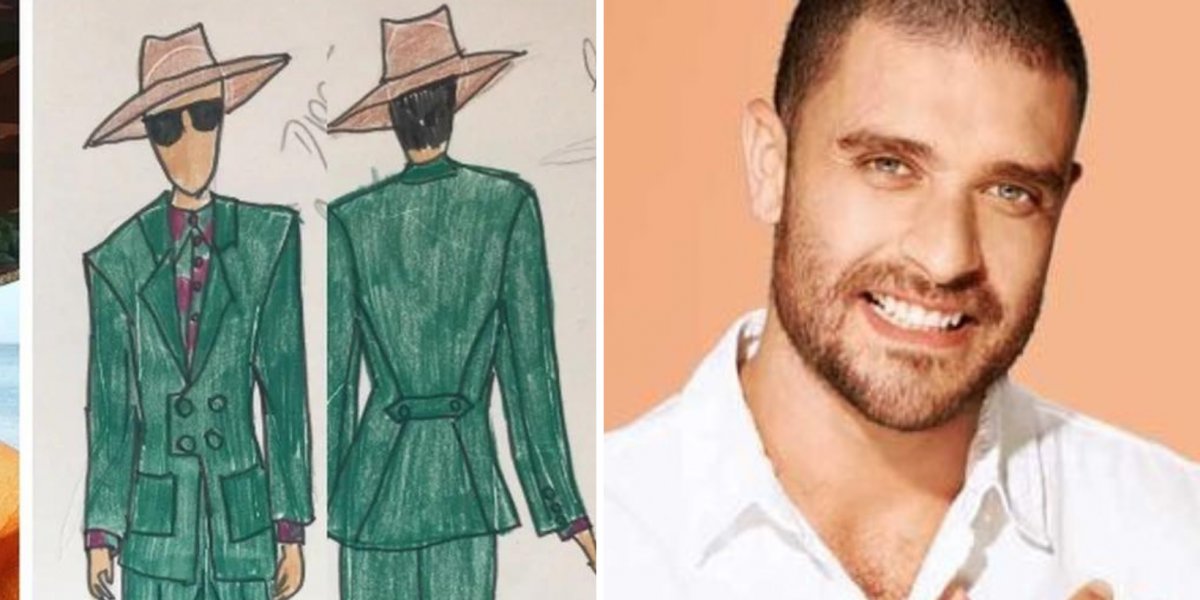 De cantor, ator e jogador, para modelo! Diogo Nogueira estreia nas passarelas