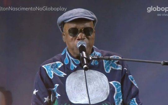 Último show de Milton Nascimento é dedicado a Gal Costa