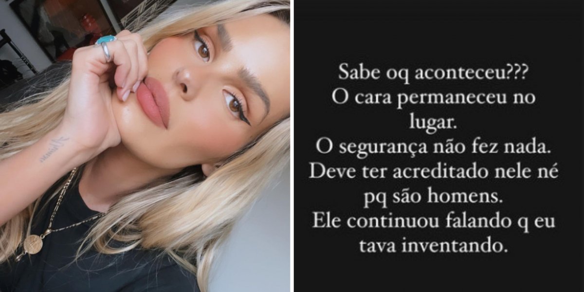 'Me segurando para não chorar de ódio', diz Brunet ao denunciar assédio