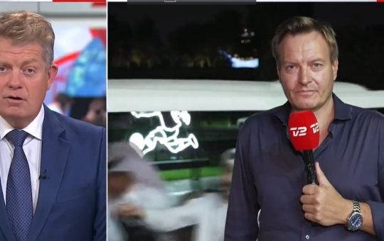 Repórter dinamarquês é impedido de fazer entrada ao vivo por seguranças no Catar