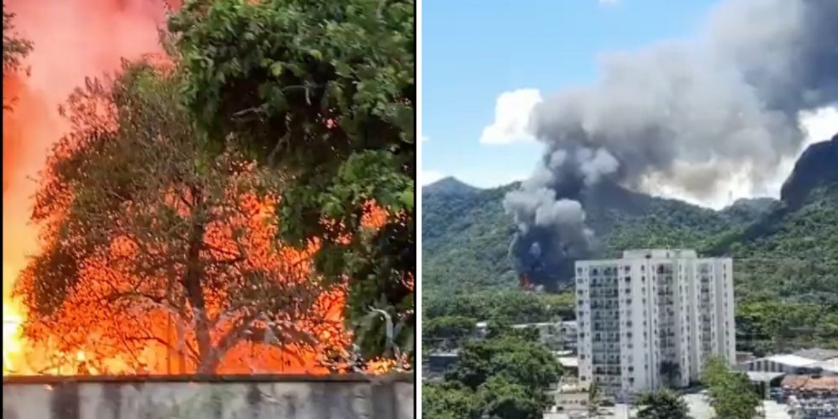 Estúdio onde é gravado ‘Todas as Flores’ pega fogo na Globo