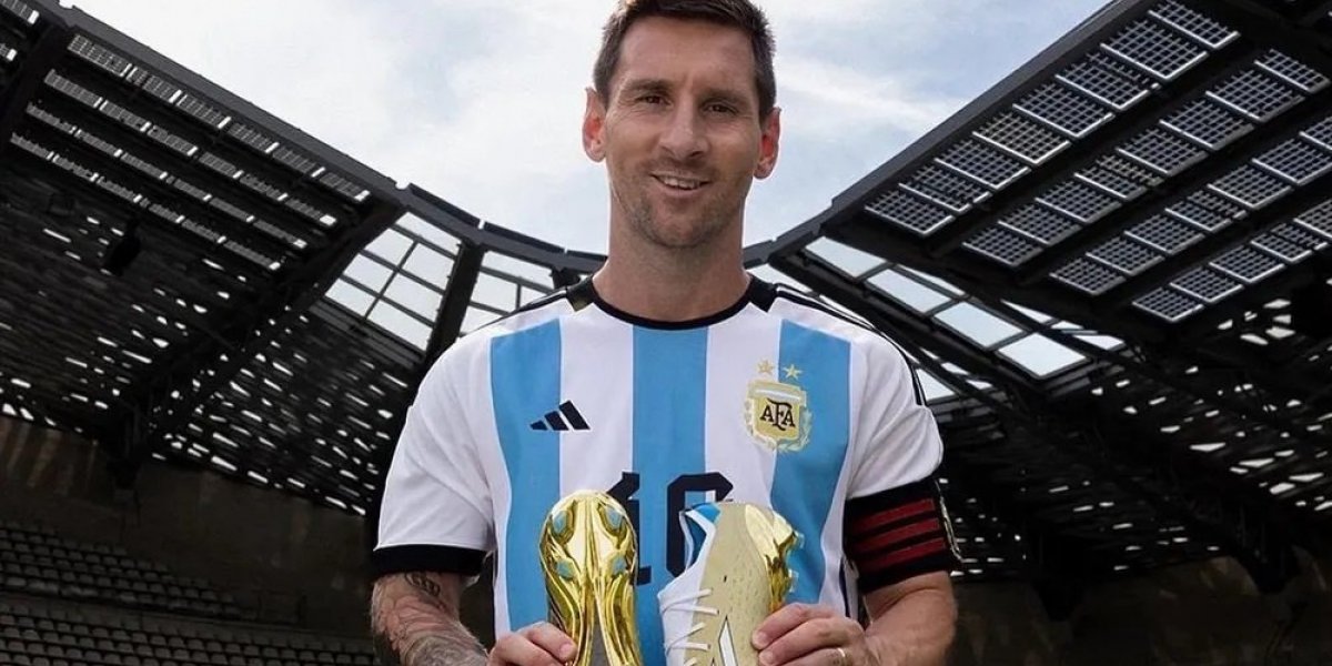 Chuteira que Messi usará na Copa do Catar é apresentada oficialmente