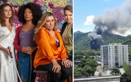 Por pouco, incêndio em estúdio na Globo não deixou mortos, diz funcionária
