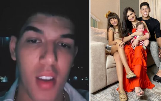 Com casamento em crise, Zé Vaqueiro vai a culto: 'É uma benção"