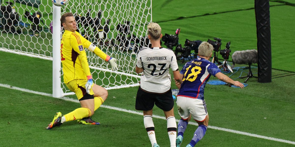 Japão vira pra cima da Alemanha e conquista grande vitória na Copa do Mundo