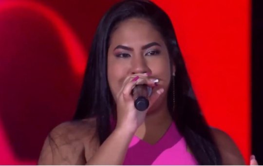 Baiana vira as quatro cadeiras do The Voice Brasil