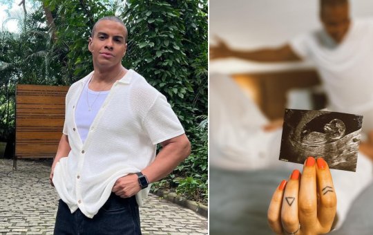 Aumentando a creche baby dos famosos, Thiago Oliveira anuncia que será pai