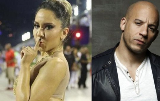 ‘Veloz e furioso’, revela Mulher Melão ao detalhar noite com Vin Diesel