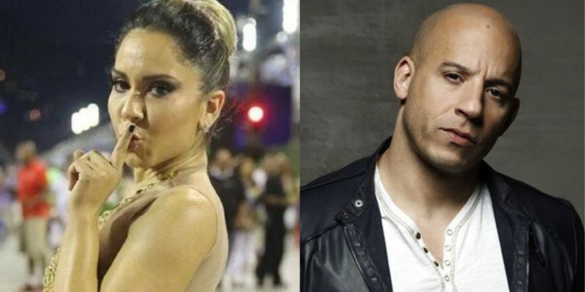 ‘Veloz e furioso’, revela Mulher Melão ao detalhar noite com Vin Diesel