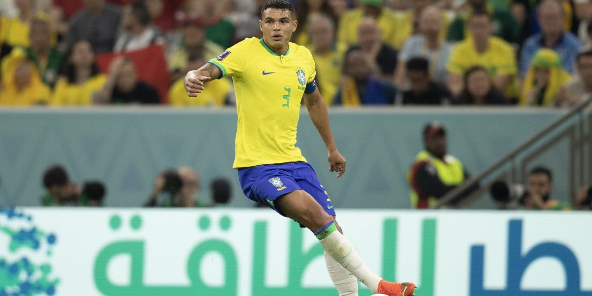 Thiago Silva rebate técnico da Sérvia após vitória na Copa: "Falta de respeito"
