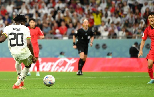 Gana derrota a Coreia do Sul em grande jogo pela fase de grupos da Copa do Mundo