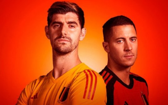 Hazard e Cortouis negam boatos sobre clima ruim em vestiário da Bélgica