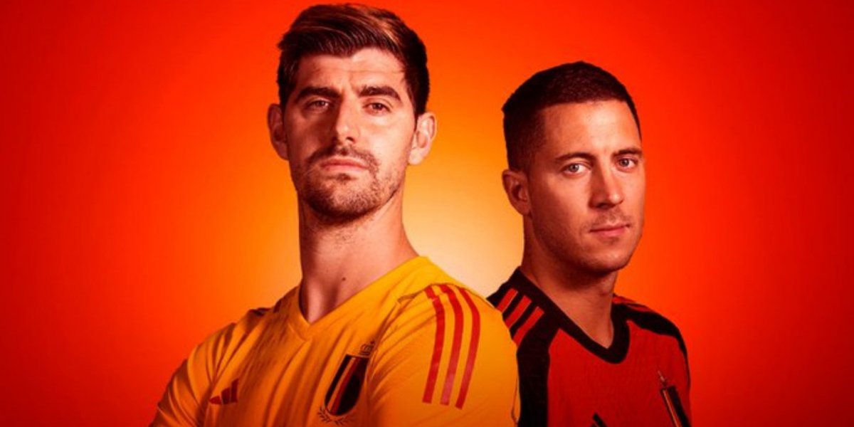 Hazard e Cortouis negam boatos sobre clima ruim em vestiário da Bélgica