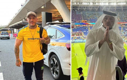 Toguro é barrado em estádio na Copa do Catar; saiba motivo da saia-justa