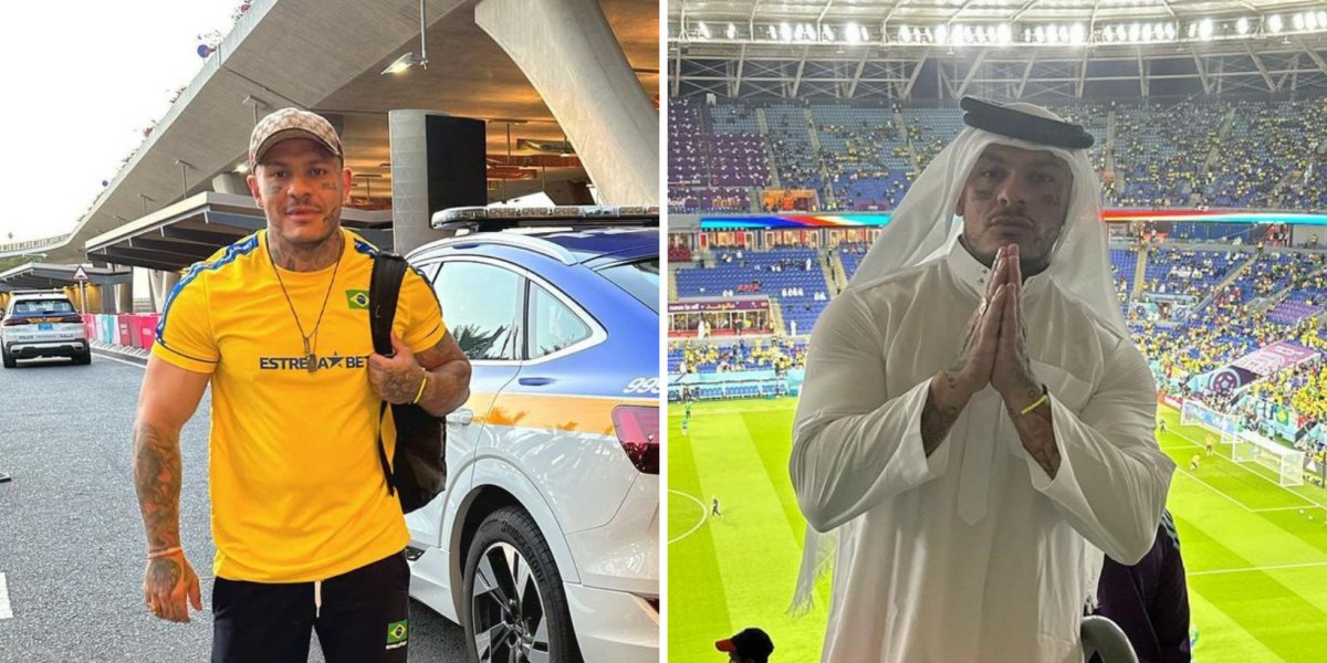 Toguro é barrado em estádio na Copa do Catar; saiba motivo da saia-justa