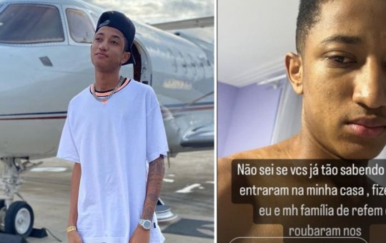 Influenciador ‘Lord’ é roubado e feito refém dentro de casa
