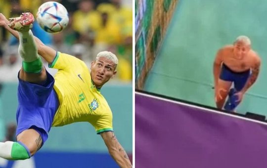 Tirou tudo: Richarlison fica só de cueca para presentear fã; entenda