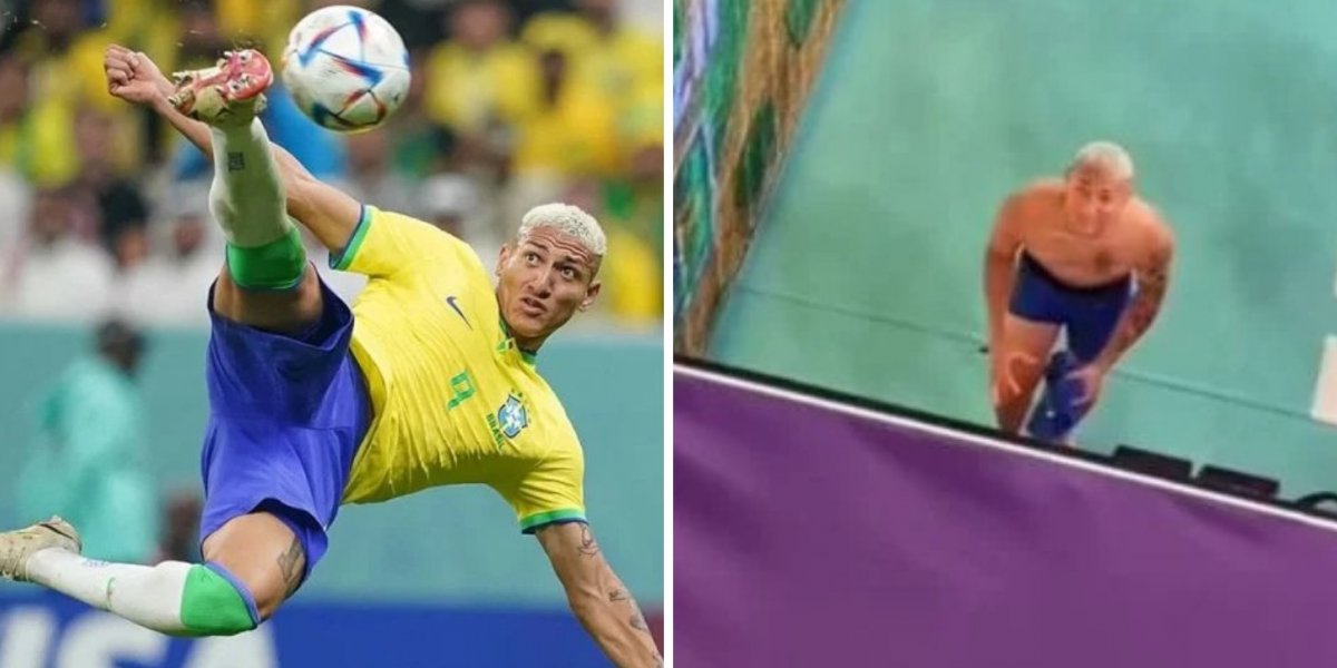 Tirou tudo: Richarlison fica só de cueca para presentear fã; entenda