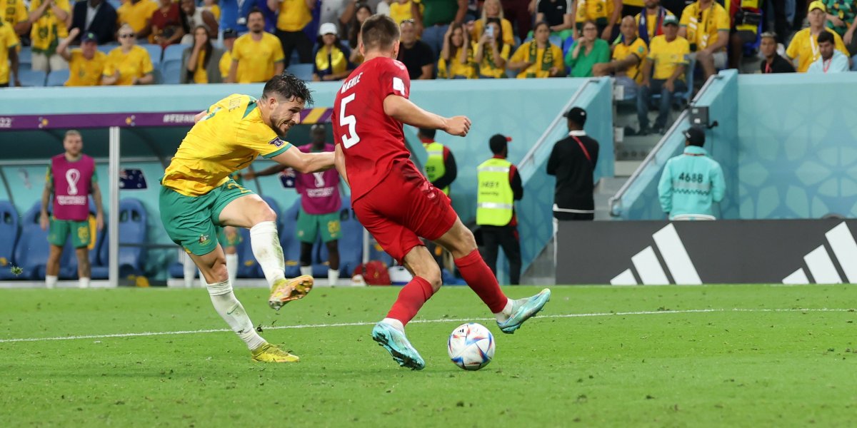 Austrália elimina Dinamarca e garante classificação às oitavas de final da Copa