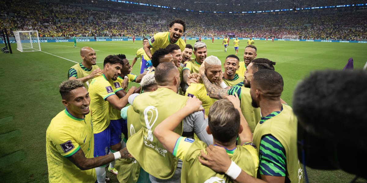 Seleção Brasileira é a única que ainda não sofreu gols na Copa do Mundo