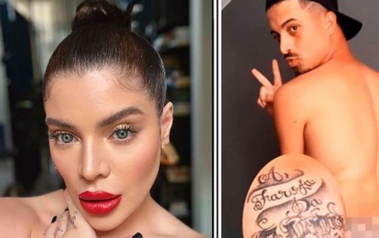 Coragem! Fã tatua 'Farofa da Gkay' na nádega e choca web; veja