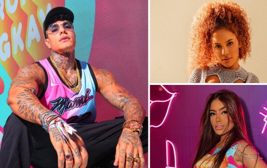 Ex de Sthe e Mirella saem juntos do 'Dark Room'