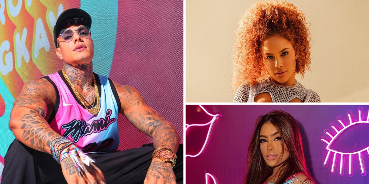 Ex de Sthe e Mirella saem juntos do 'Dark Room'