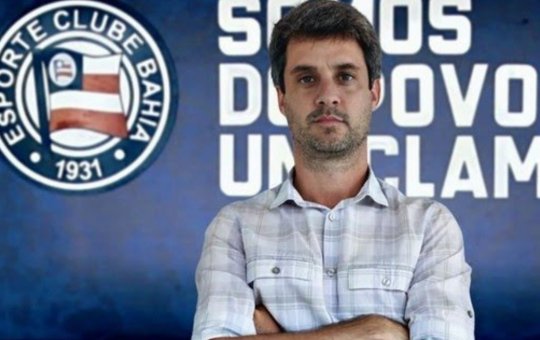 Eduardo Freeland está fora do Bahia