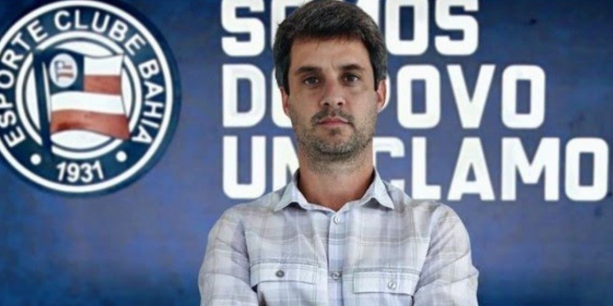 Eduardo Freeland está fora do Bahia