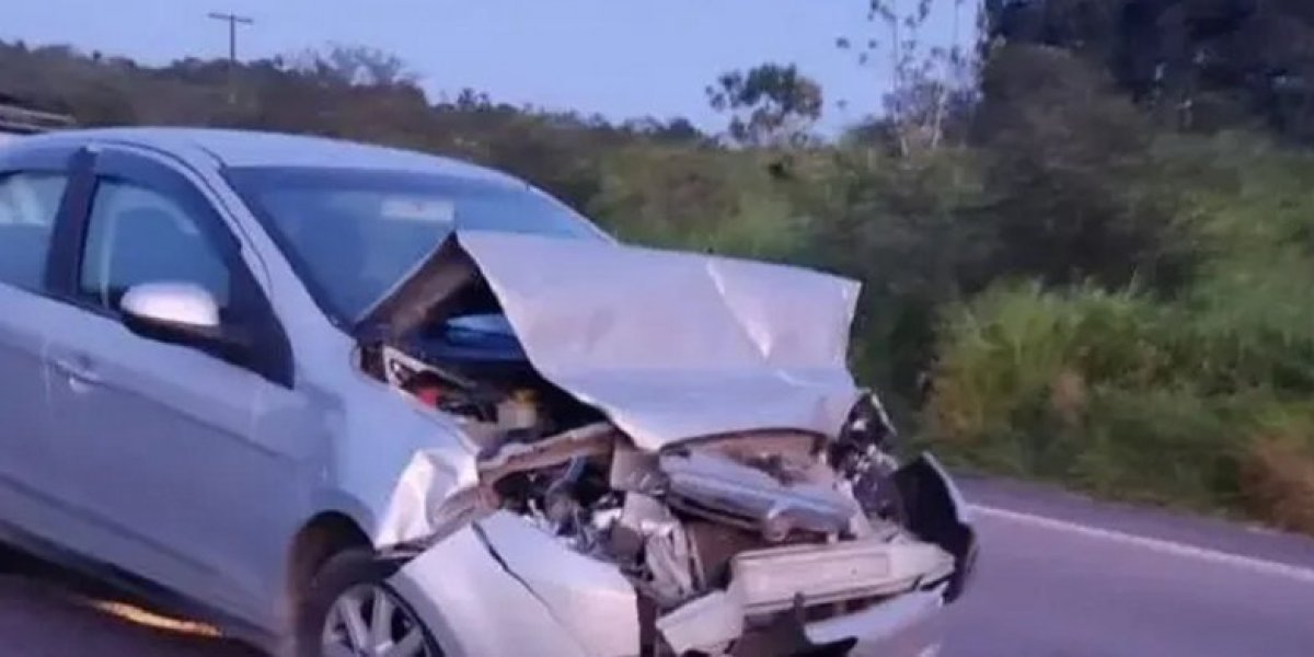 Prefeito de Cruz da Almas sofre acidente de carro na BR-101