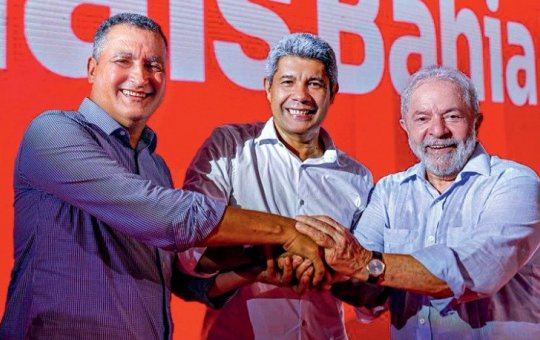 Rui Costa e Jerônimo Rodrigues marcam presença em diplomação de Lula